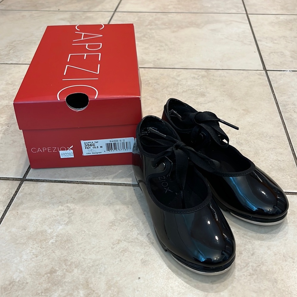 Capezio Shuffle Tap Kids Size 10.5